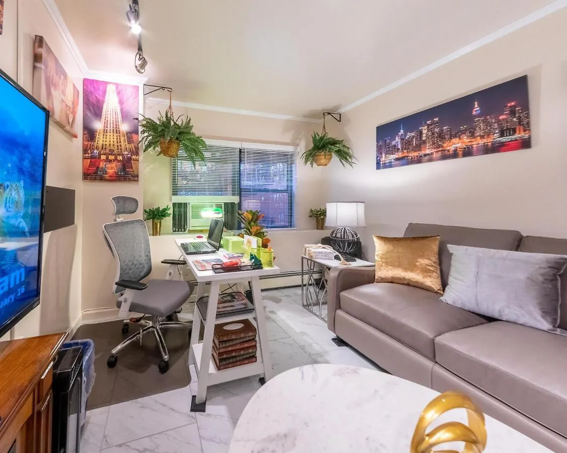 Booking.Com Exxlusive: Fully Furnished One Bedroom Entire Apartment With Full Size Bed. For One Person Or Couple, Soulmate Positive Friendship New York 0*,  USA